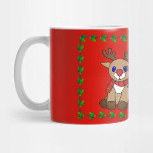 Deer Friends Holiday Greeting Mug